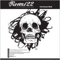 

								Hand Drawn Vector Skull							