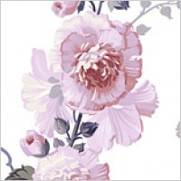 Hand-painted flowers layered material psd-11