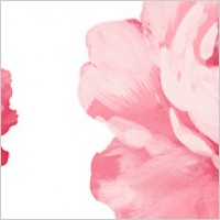 Hand-painted flowers layered material psd-4