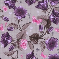 handpainted flowers vector background 1