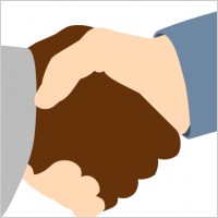 Handshake clip art