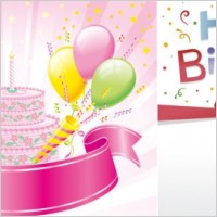 happy birthday vector