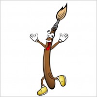 Happy brush