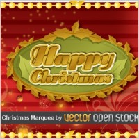 Happy Christmas Frame