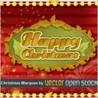 Happy Christmas Frame