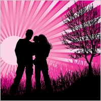 happy family a family of three element vector
