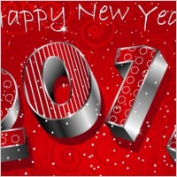 happy new year 3D 2011