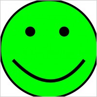 Happy Smiling Face clip art
