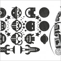 

								Happy Space Vector Pack							