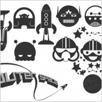 Happy Space Vector Pack