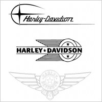 Harley-Davidson old logos