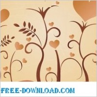 Hearths Swirls Vectors