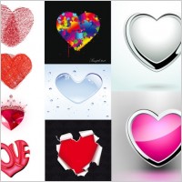 heartshaped element pattern vector