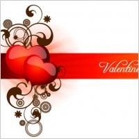 heartshaped pattern vector