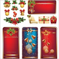high quality christmas element vector