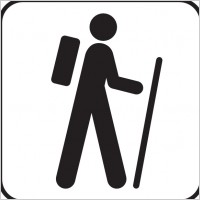 Hiking clip art