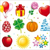 holiday graphics vector