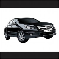 honda v6 vector