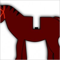 Horse Lego clip art
