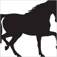 Horse Silhouette clip art