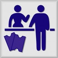 Hotel Icon Concierge clip art
