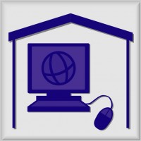Hotel Icon In Room Web Access clip art