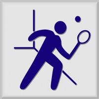 Hotel Icon Squash clip art