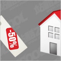 House sales price vector material