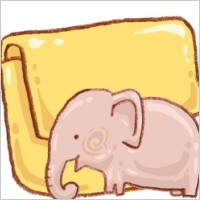 Hp folder elephant