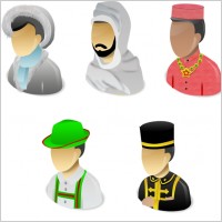 Human Races Vista icons icons pack