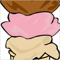 ice cream scoop
 on Ice+cream+clip+art+border