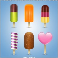 Icecream icon set icons pack