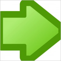 Icon Arrow Right Green clip art