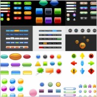icon go button articles vector