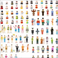 icon go figure articles vector