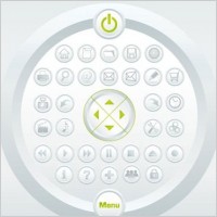 Icon Set for Web Applications