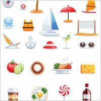 icons set 02 vector