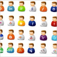 IcoTexto Web 2.0 User icons pack