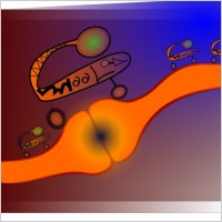 Imaginary Car clip art