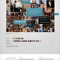 IMDB Movie Page Free PSD