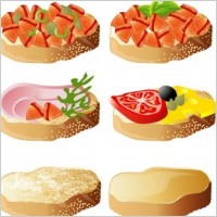 incucina, fast food vector