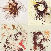 ink and the dynamic lines of the vector