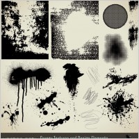 ink dots texture vector
