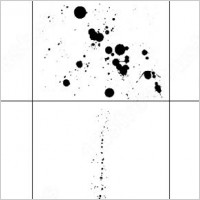 ink splatter brush