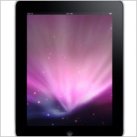 iPad Front Space Background