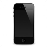 iPhone 4G shadow