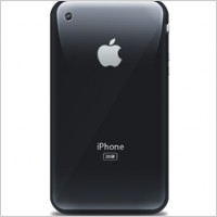 iPhone retro black