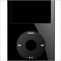 Ipod Media Player clip art