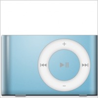 iPod Shuffle Baby Blue