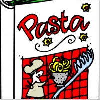 Italian Cooking Book clip art